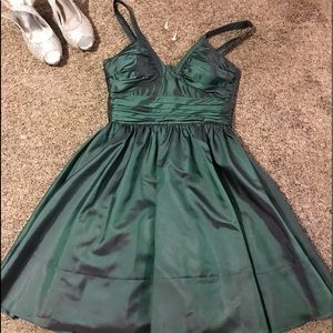 Green/ purple MAX AND CLEO dress.